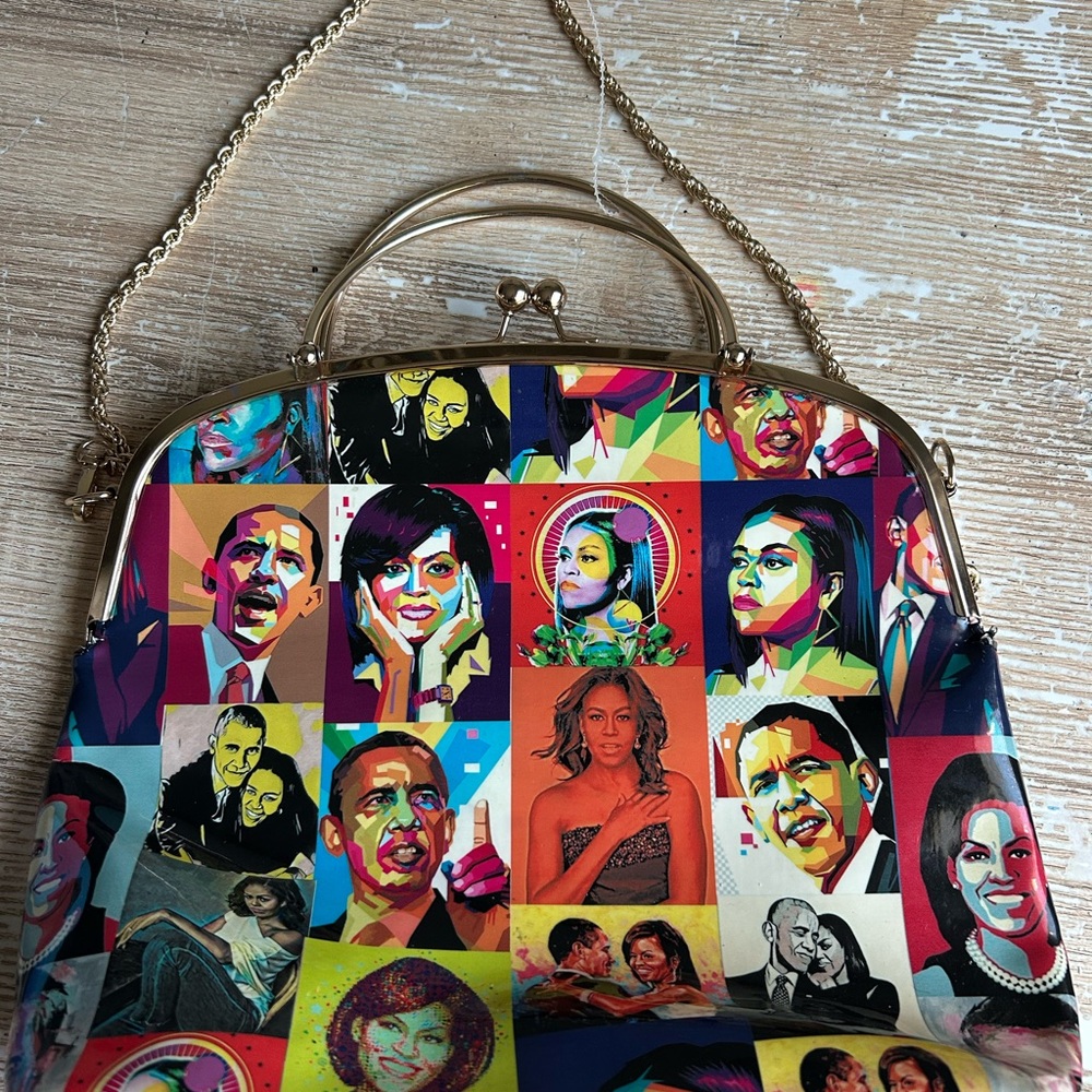 Colorful Graphic Print Women's Bag